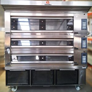 Forno Modulram Ramalhos- 3 Câmaras; 3 Tabuleiros 75x45; Estufa