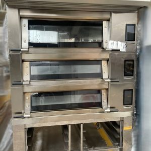 Forno Modulram Ramalhos, com Exaustor, 3 câmaras e Suporte com Rodas