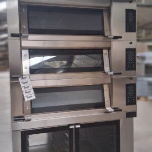 Forno Modulram Ramalhos- Cúpula Com Exaustor, 3 Câmaras, 2 Tabuleiros 75x45, com Estufa